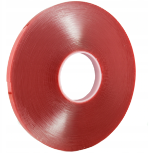 Clear Double-Sided Gel / Acrylic Tape – 0,5 mm Thickness, 6 mm Width, 33 m Length