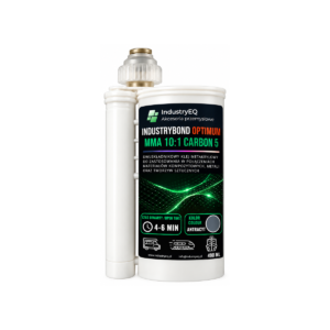 IndustryBond Optimum MMA Carbon 5-minutes methacrylate adhesive, 1:10 ratio, 490 ml Anthracite